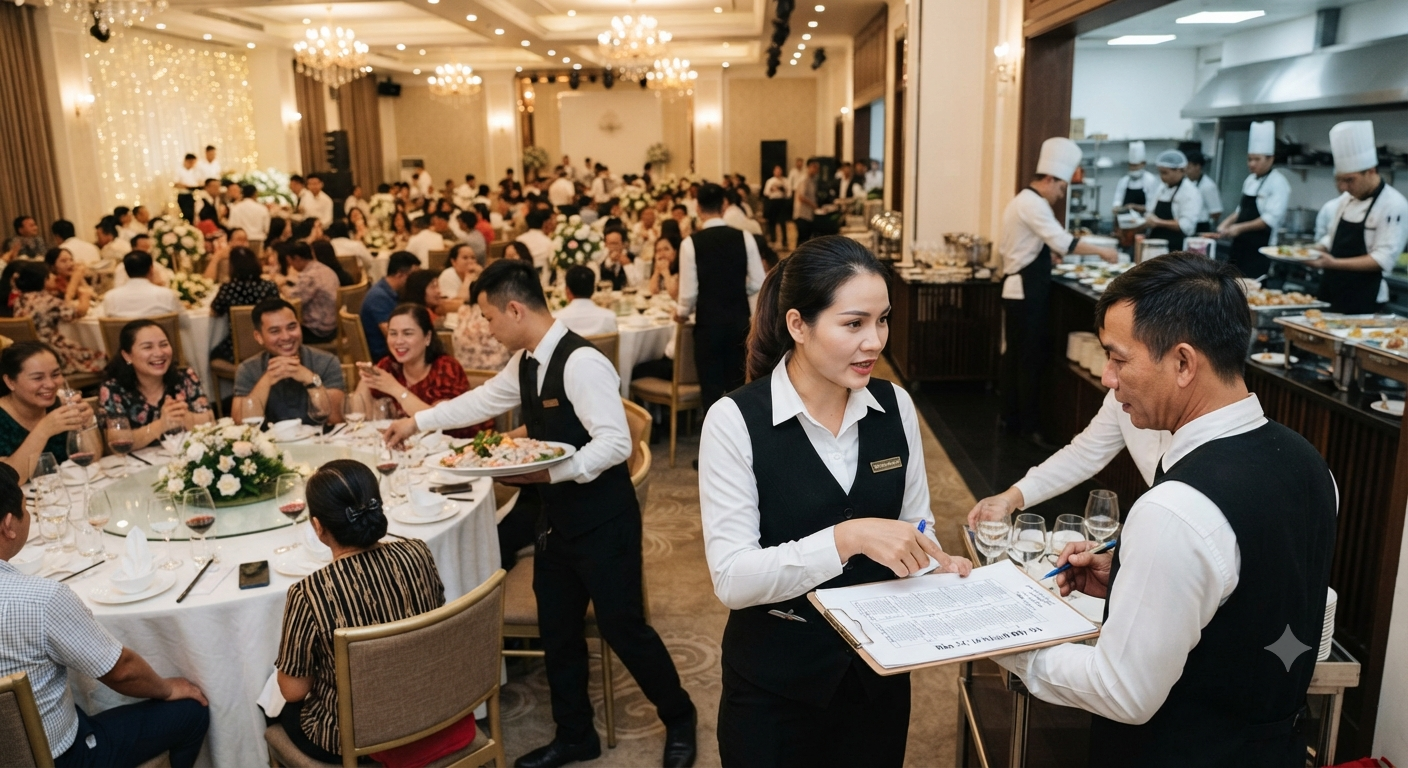 Tại sao việc chốt số khách dự kiến lại quan trọng đến vậy?